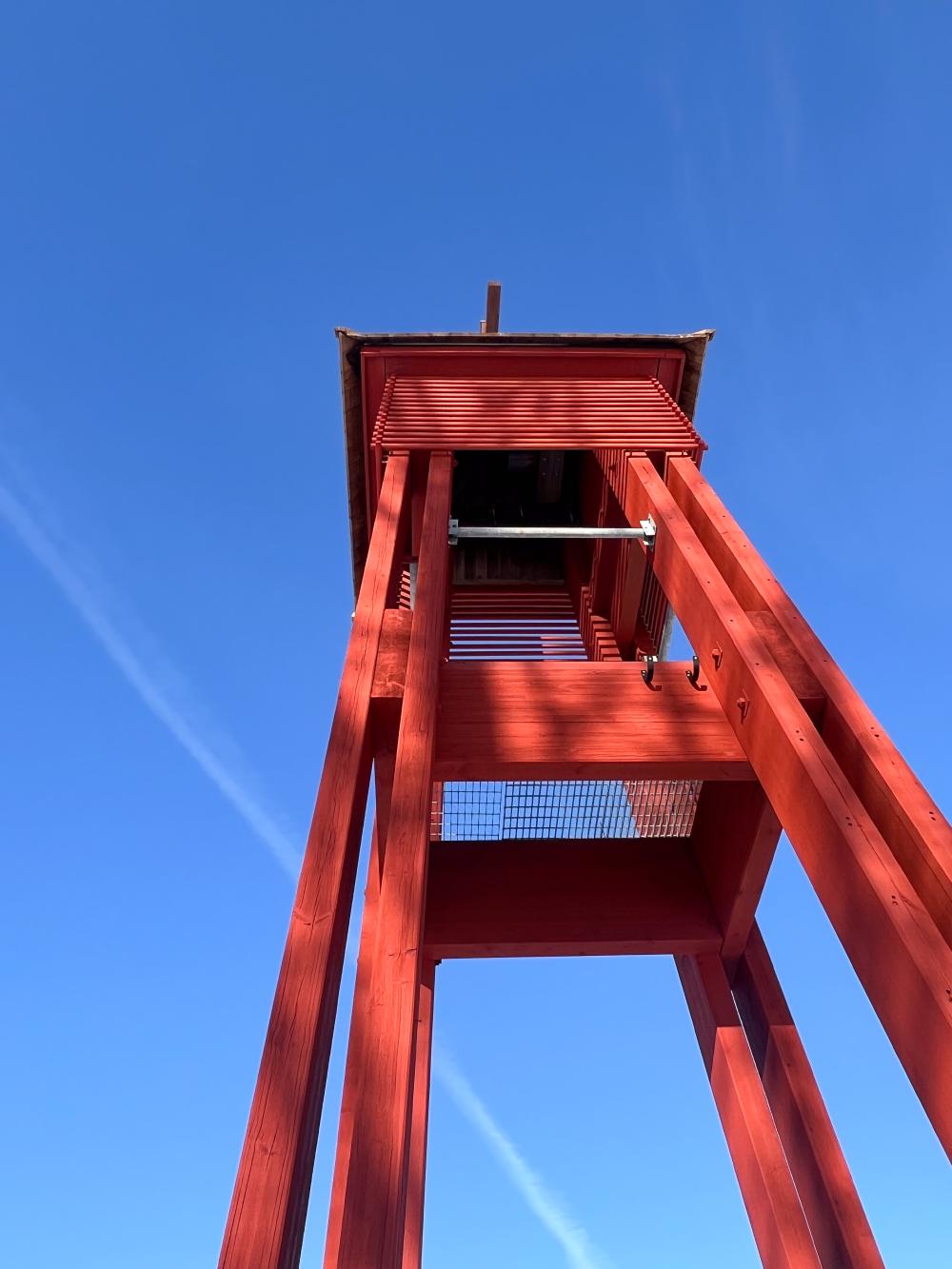 Ursprungligt klocktorn i tavelsjö