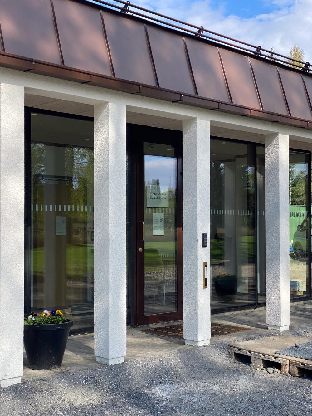 Norra kyrkogården - exteriör