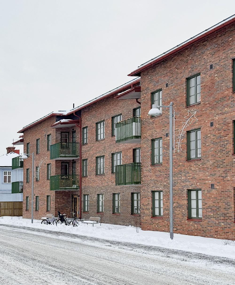 Flerbostadshus i Vindeln - sockenmagasinet