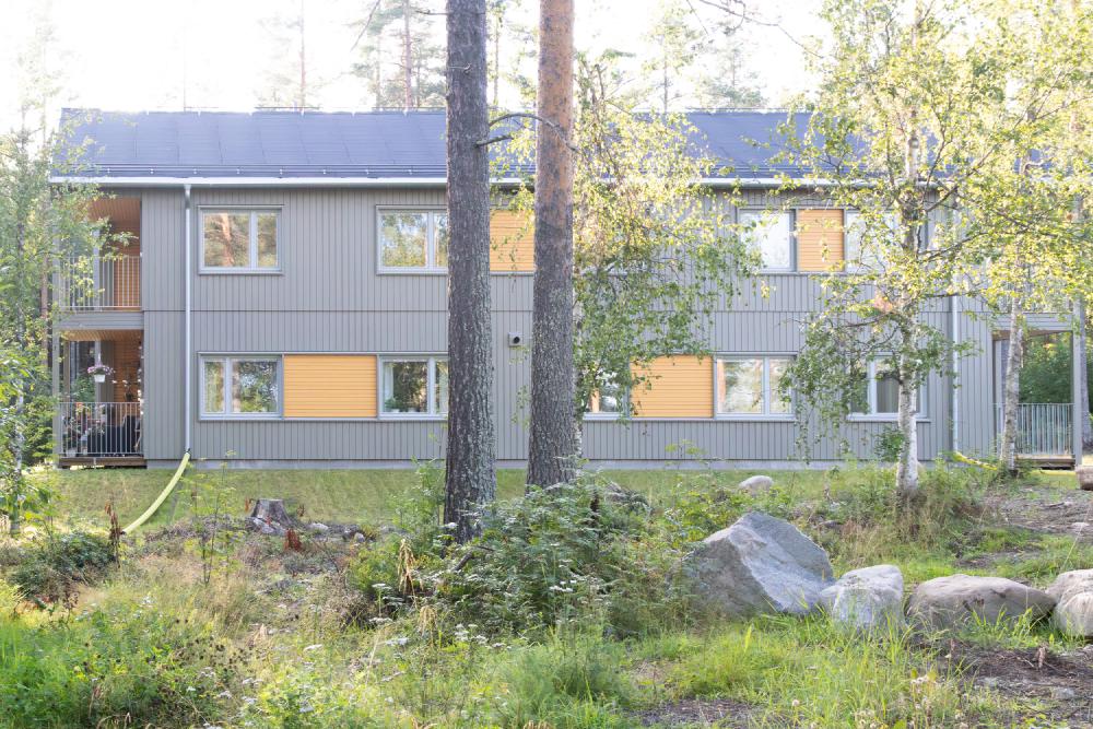 Flerbostadshus i Tvärålund