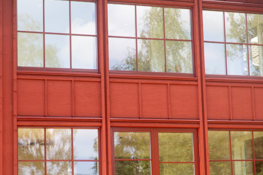 Tillbyggnad av veranda på Ön