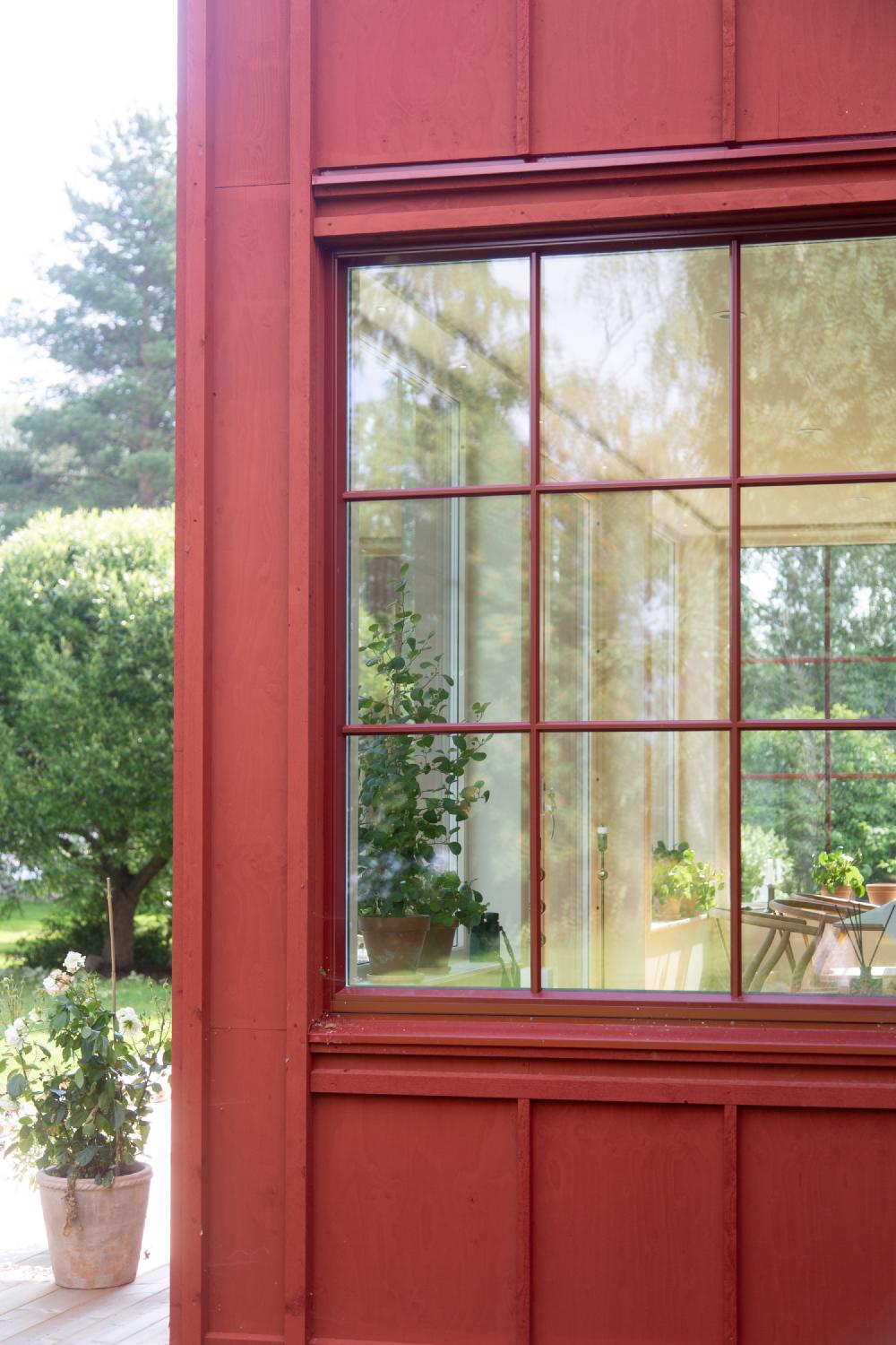 Tillbyggnad av veranda på Ön