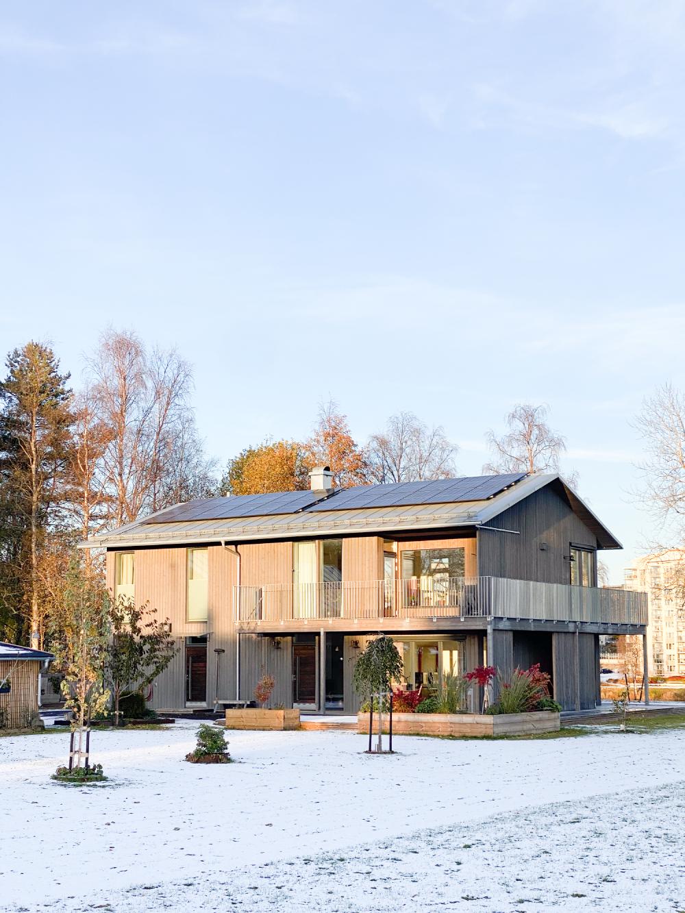 Villa på Ön ritad av Albin Arkitektur