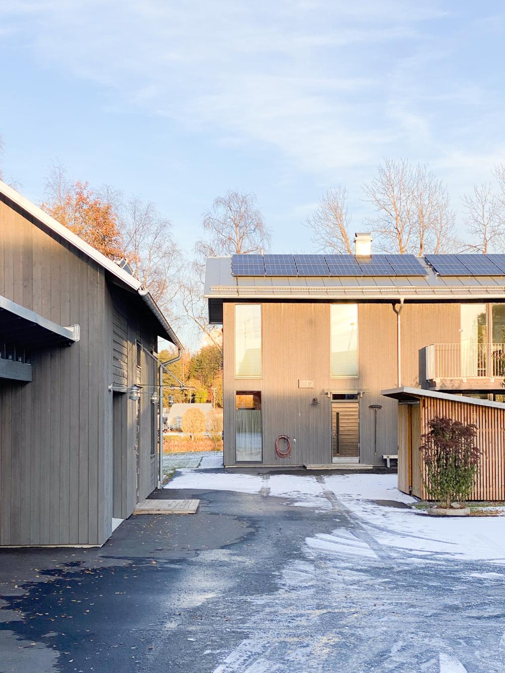 Villa på Ön ritad av Albin Arkitektur