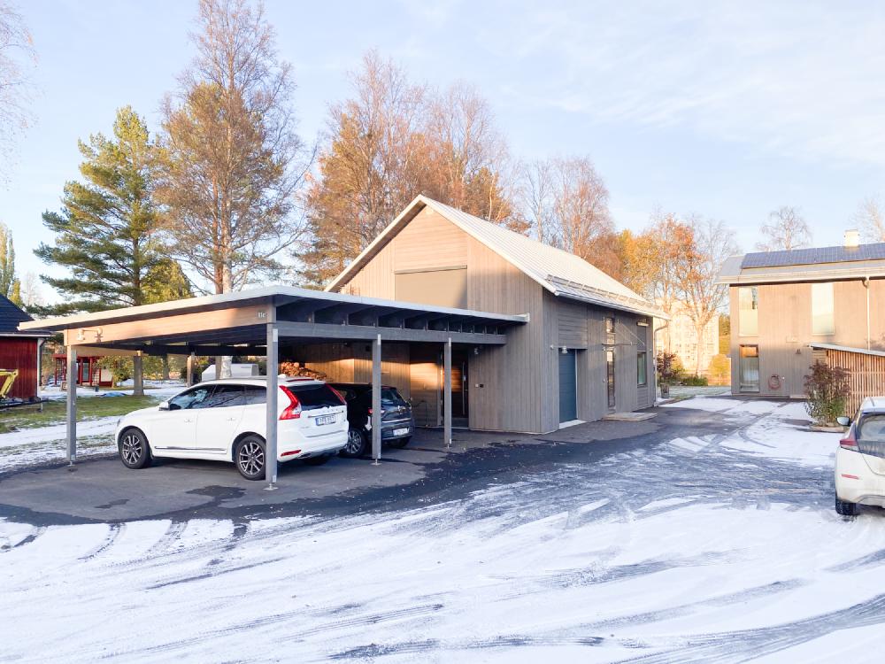 Villa på Ön ritad av Albin Arkitektur